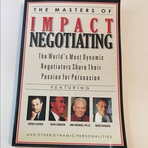 The Masters of Impact Negotiating Paperback
